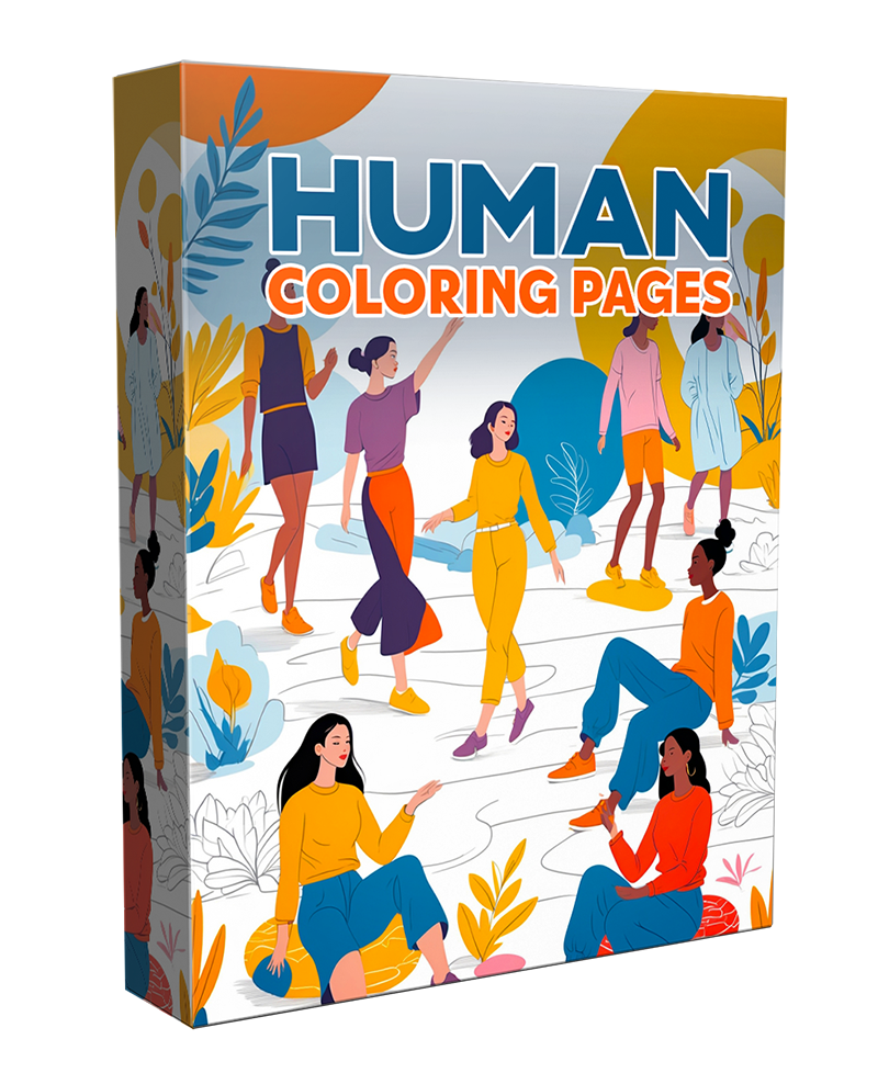 people coloring book