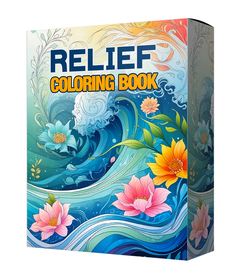 Stress Relief Coloring Pages adult relaxation coloring book