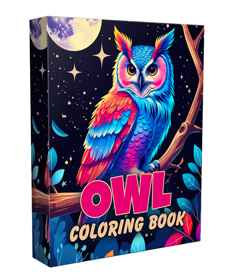 kids bird coloring book