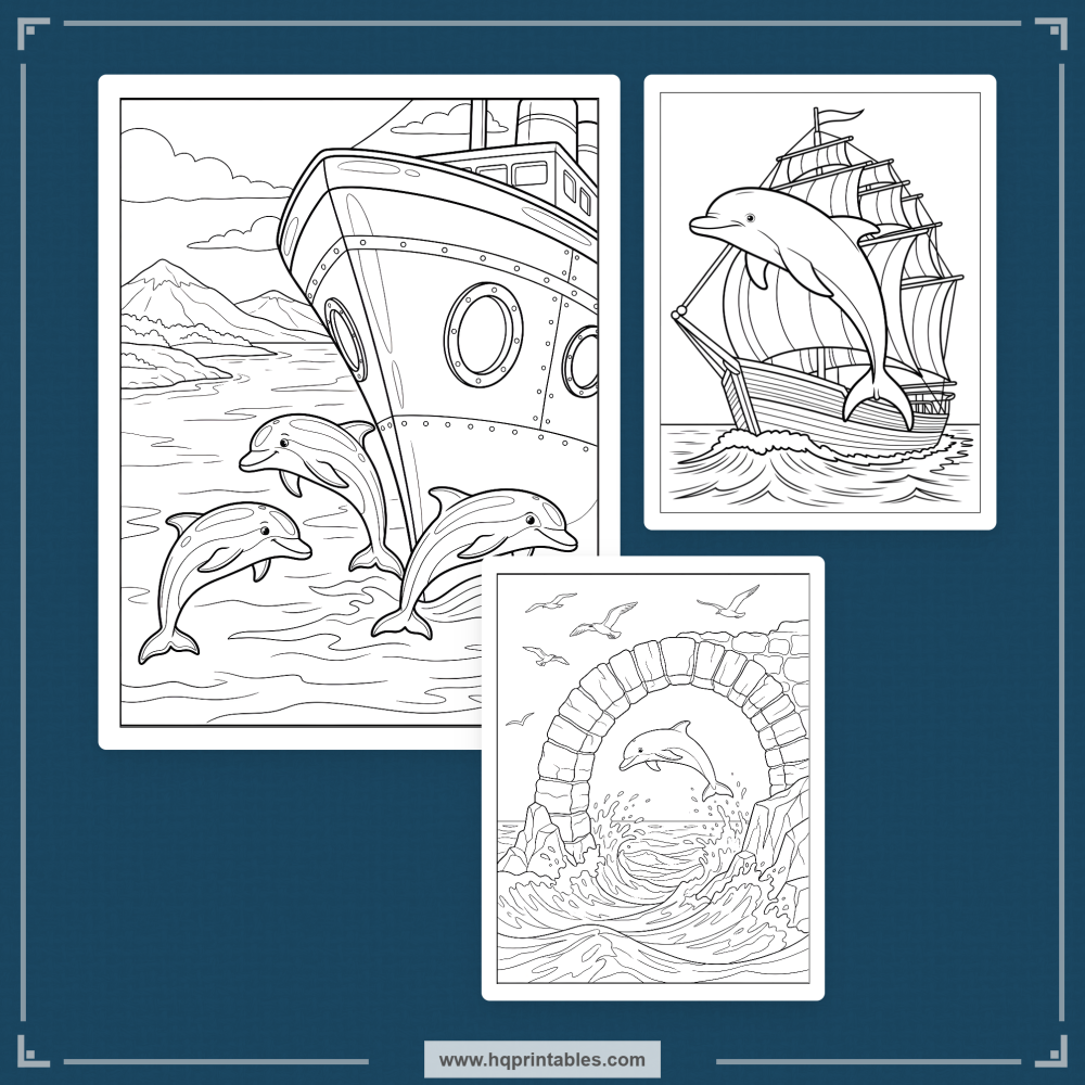 kids ocean coloring book