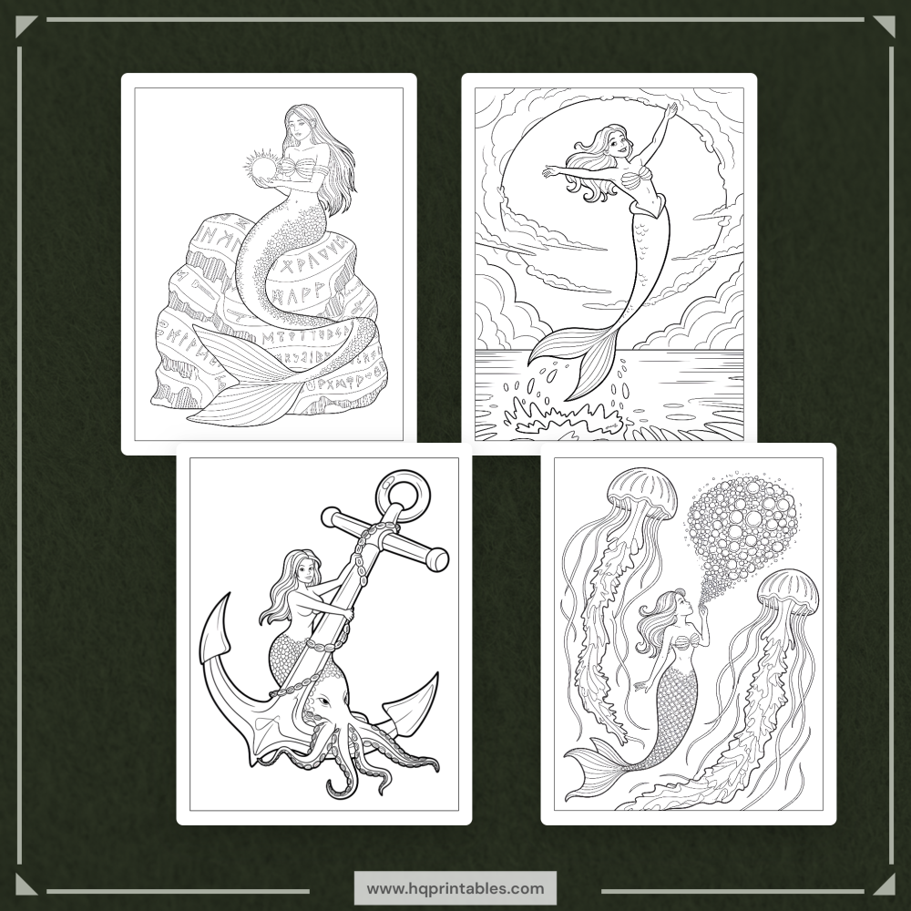 ocean fantasy coloring book
