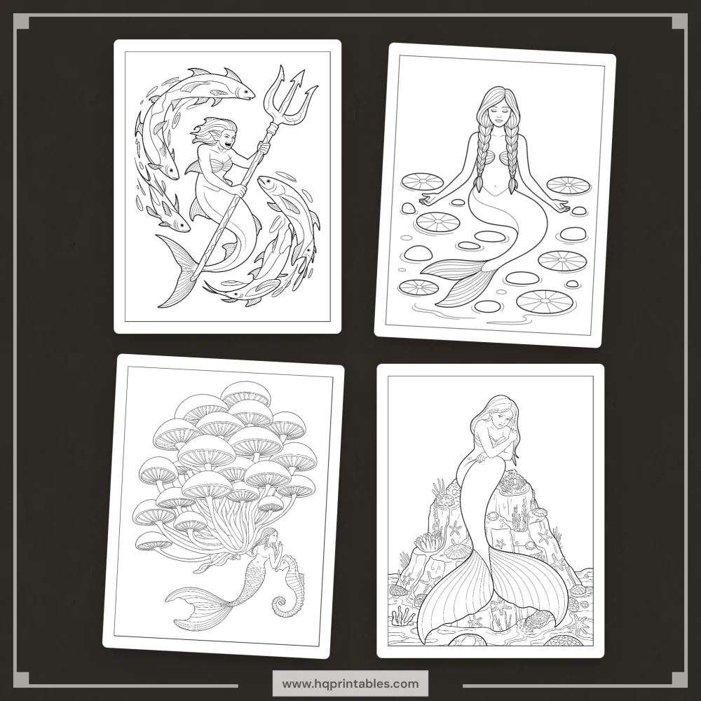 ocean fantasy coloring book