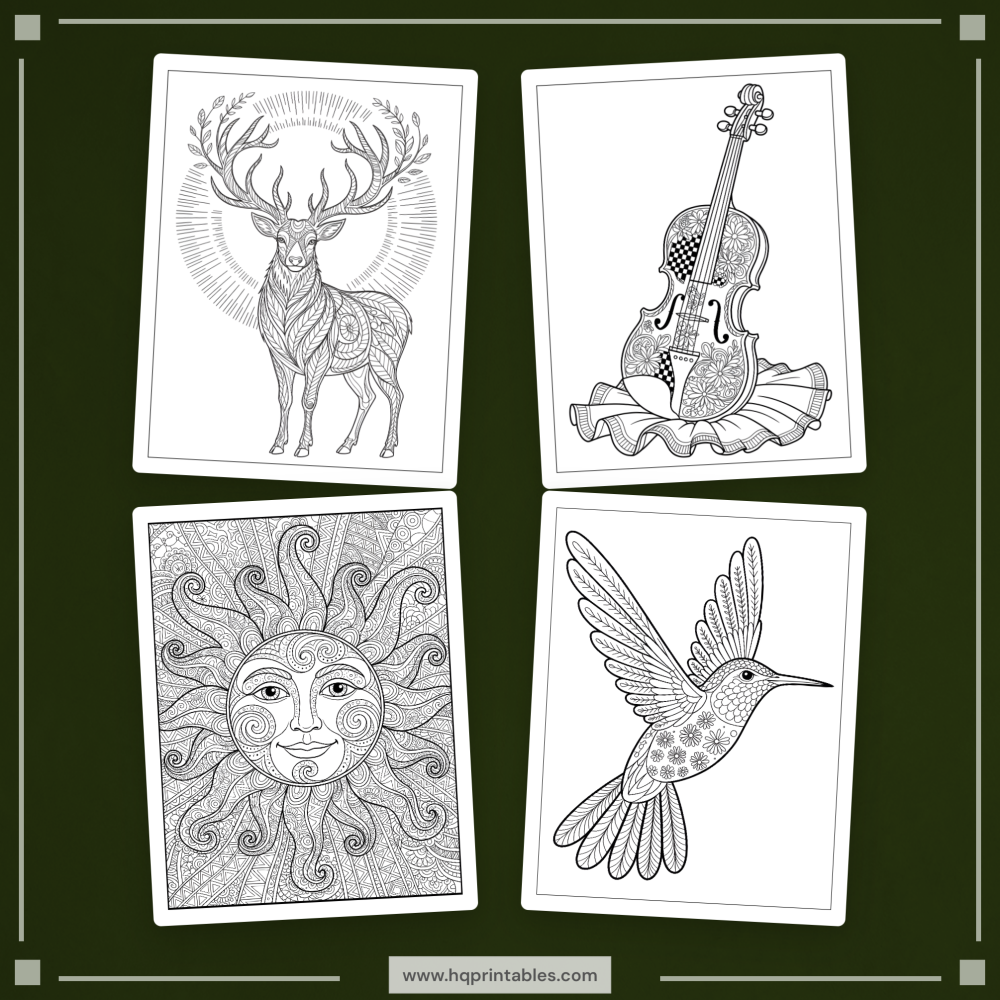 adult relaxation coloring book