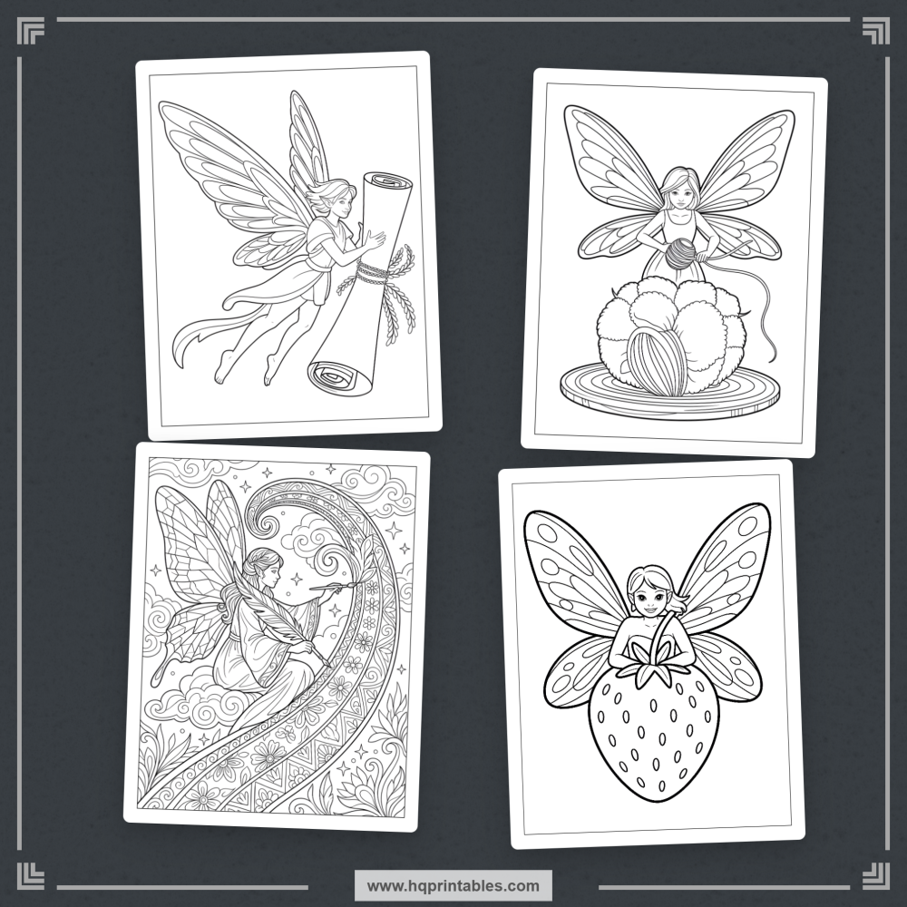 fantasy treehouse coloring