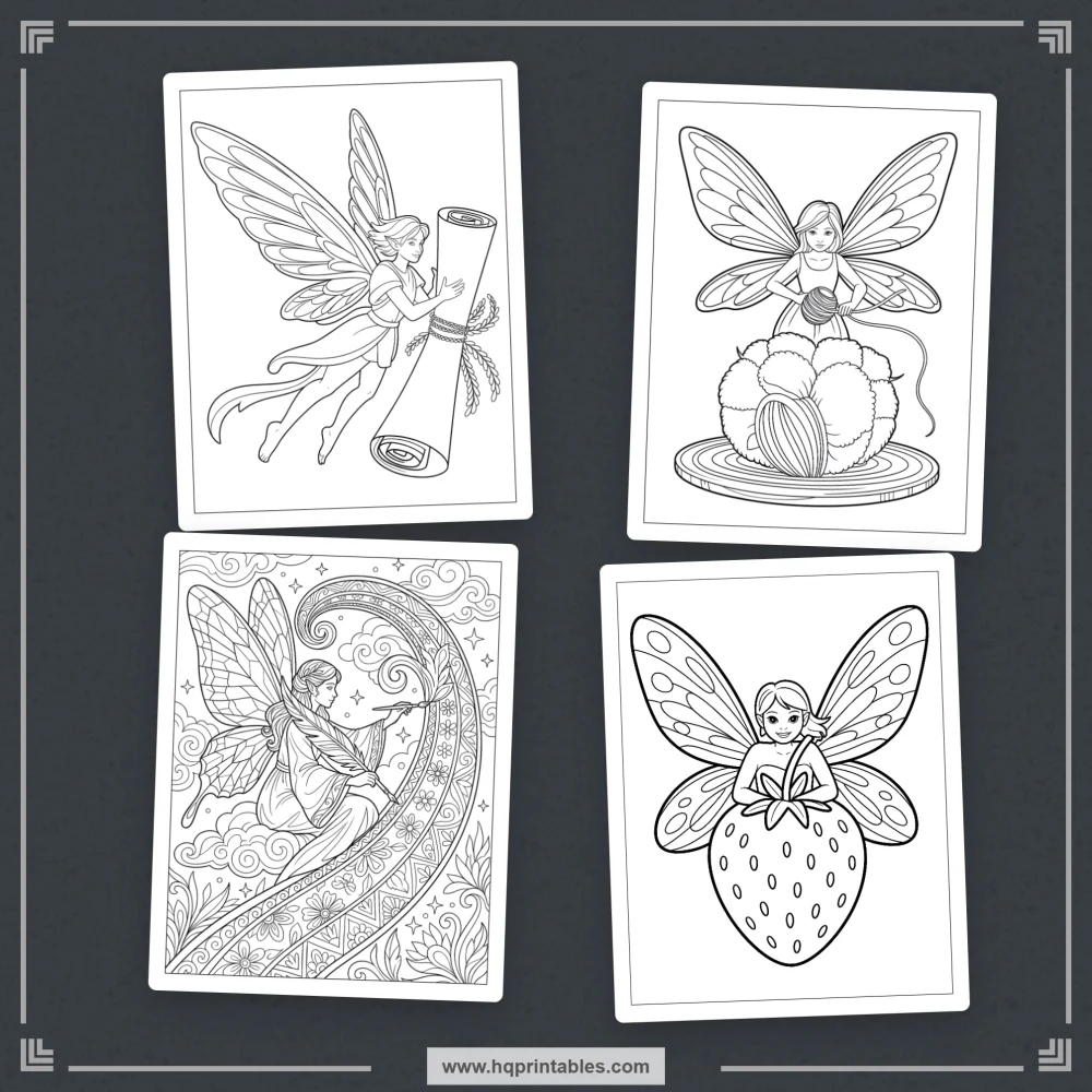fantasy treehouse coloring